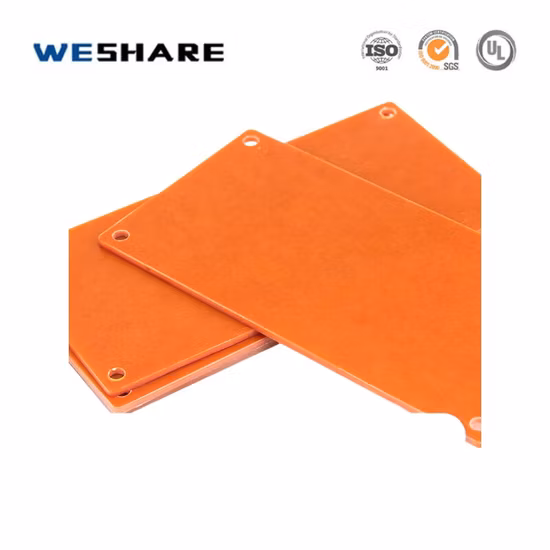 Piezas mecanizadas de lámina de fibra de vidrio G10 Fr4